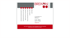 Desktop Screenshot of brekon.de